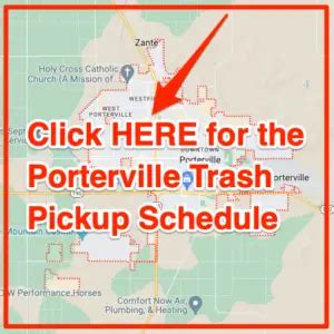 city of porterville|city of porterville trash schedule.